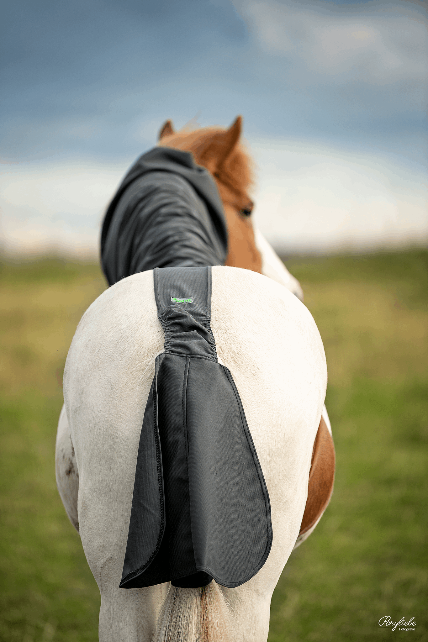 Boett Top & Tail Halsteil Steingrau