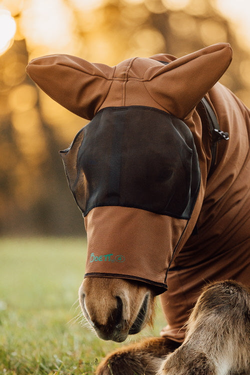 Boett Kopfhaube Fuchsbraun