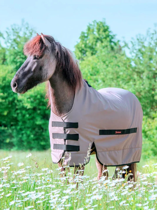 Sportsfreund Regendecke Softshell Seehund/Lava