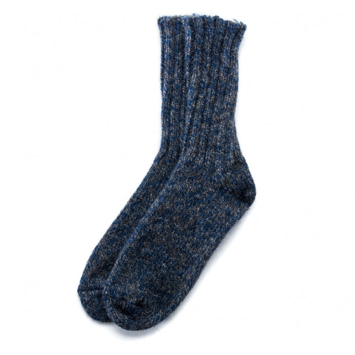 Kidka Wollsocken blau grau
